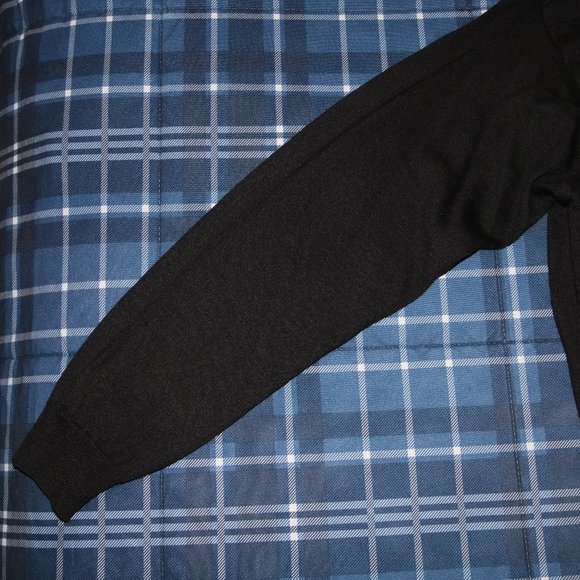 Sette Ponti Diamond Pattern V Neck Sweater Sweatsh - Picture 10 of 13